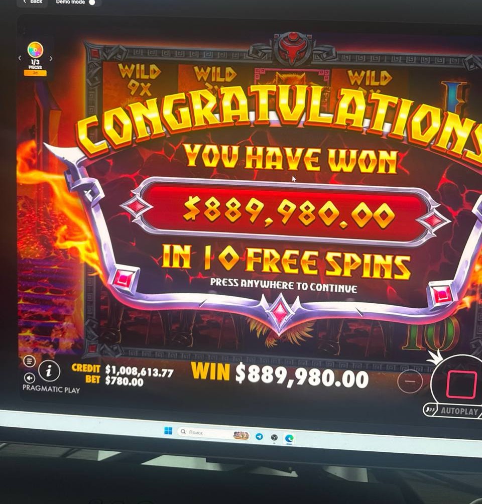 Player wins $889,980 in 10 Free Spins — Pragmatic Play slot