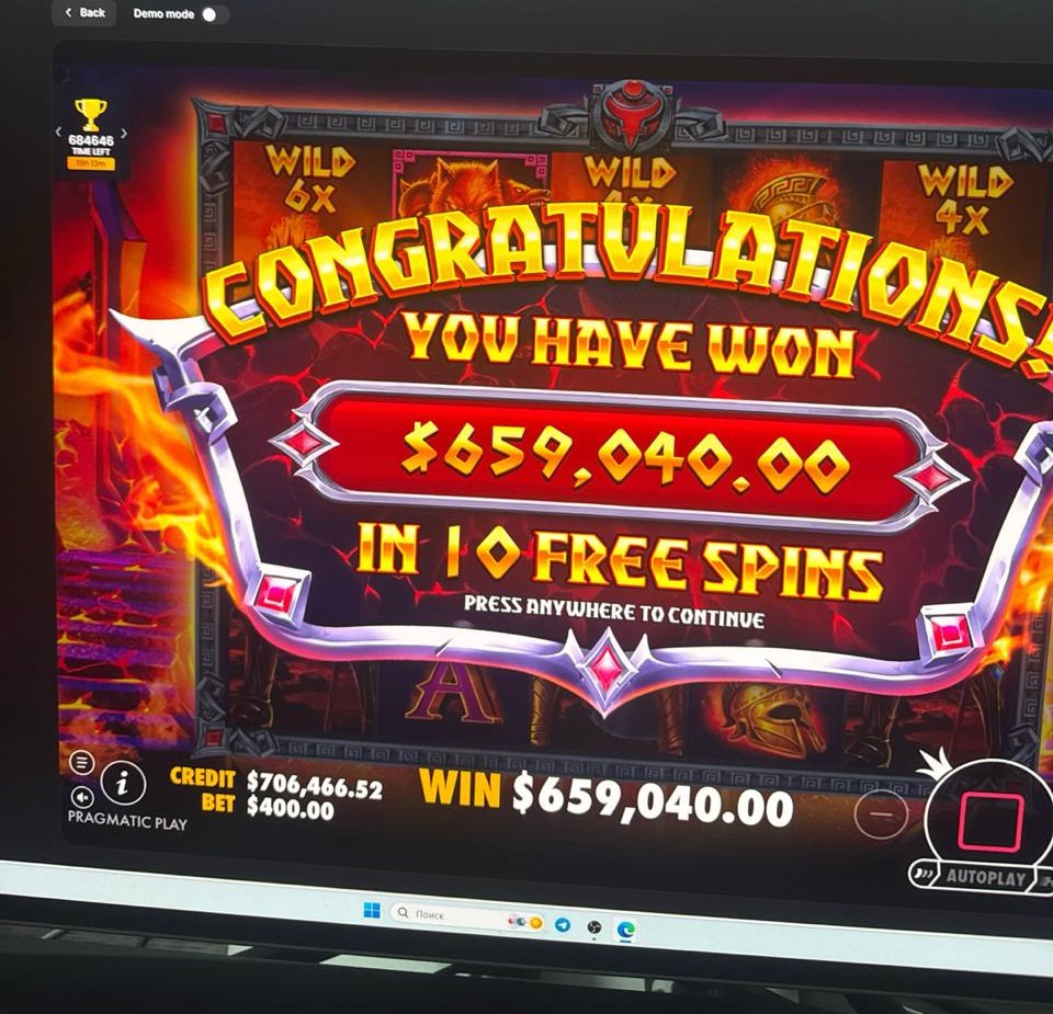 Player wins $659,040 in 10 Free Spins — Wild 4x–6x multipliers